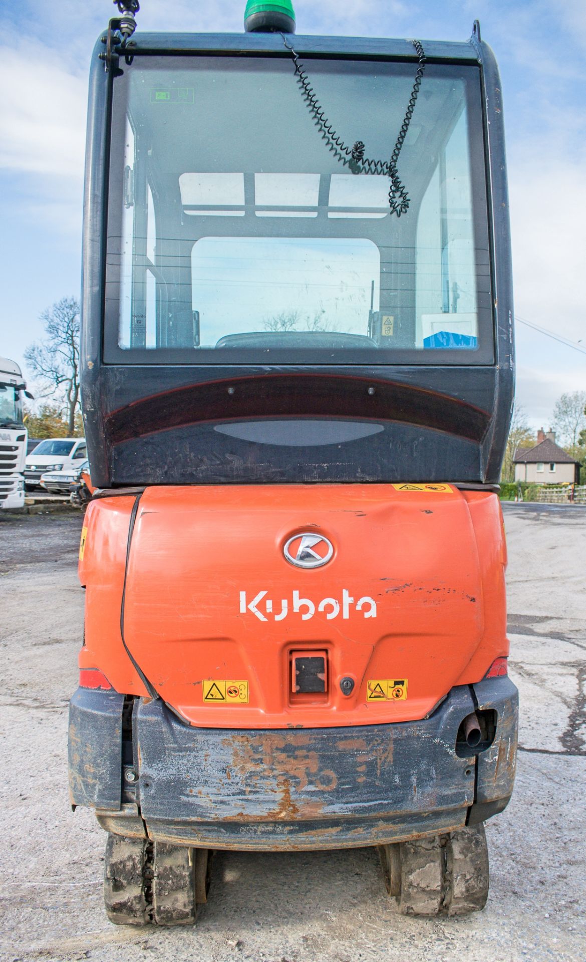 Kubota KX016-4 1.6 tonne rubber tracked mini excavator  Year: 2016  S/N: 60370 Recorded hours: - Image 6 of 17