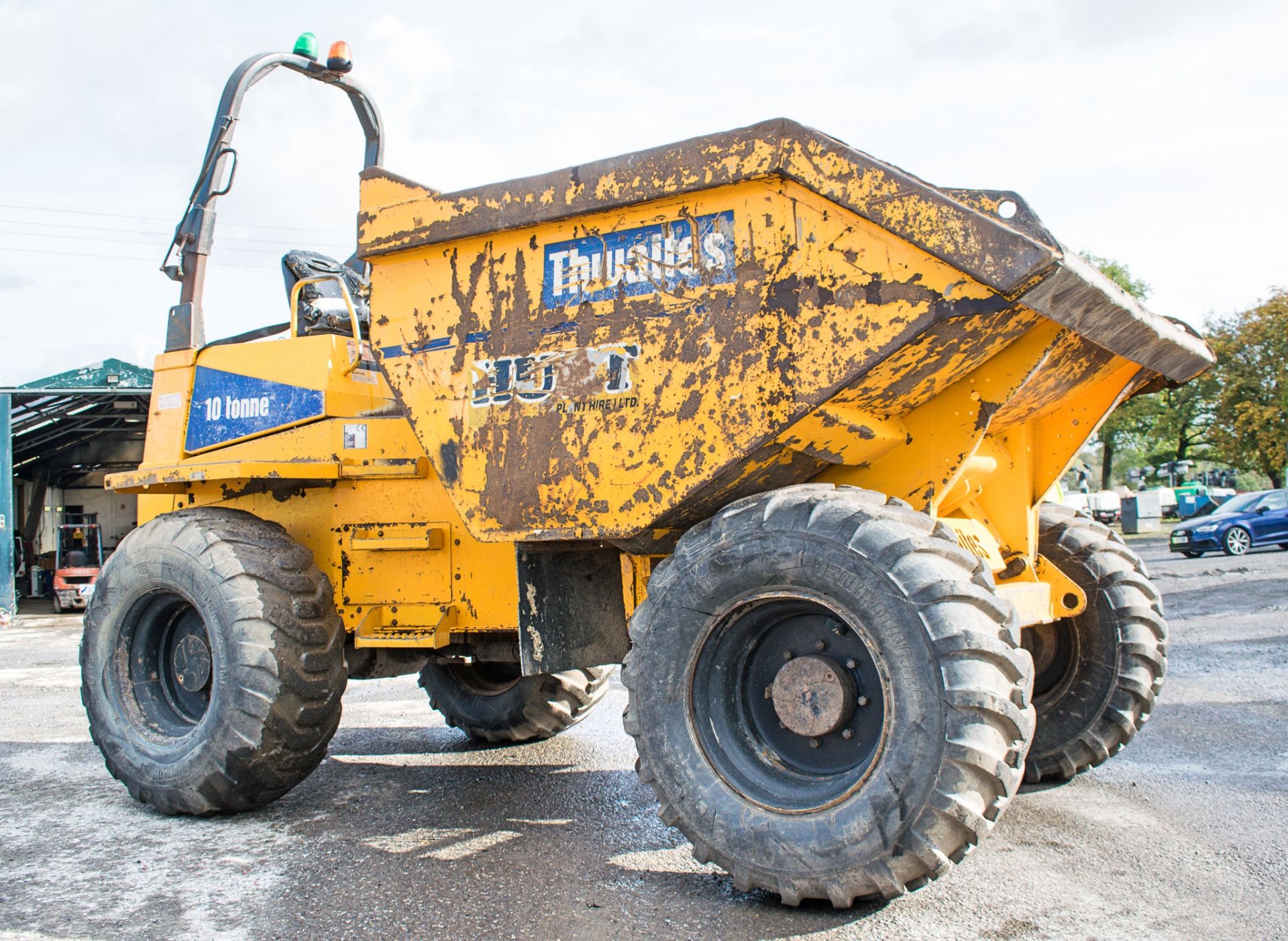 Thwaites 10 tonne straight skip dumper Year: 2008 S/N: 5379 Recorded Hours: 5617 DU17 - Image 2 of 15