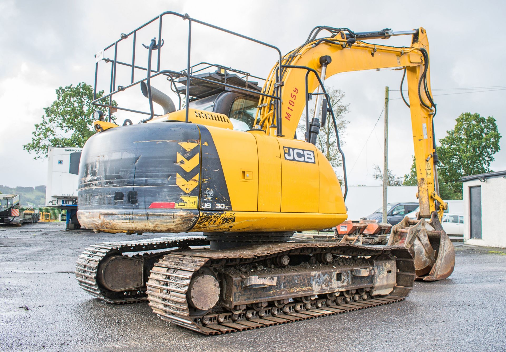 JCB JS130 LC 14 tonne steel tracked excavator Year: 2015 S/N: 2134750 Recorded Hours: 5841 auxillary - Bild 4 aus 22