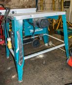 Makita 110v site saw bench