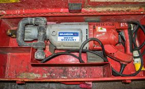 Milwaukee 110v heavy breaker c/w carry case