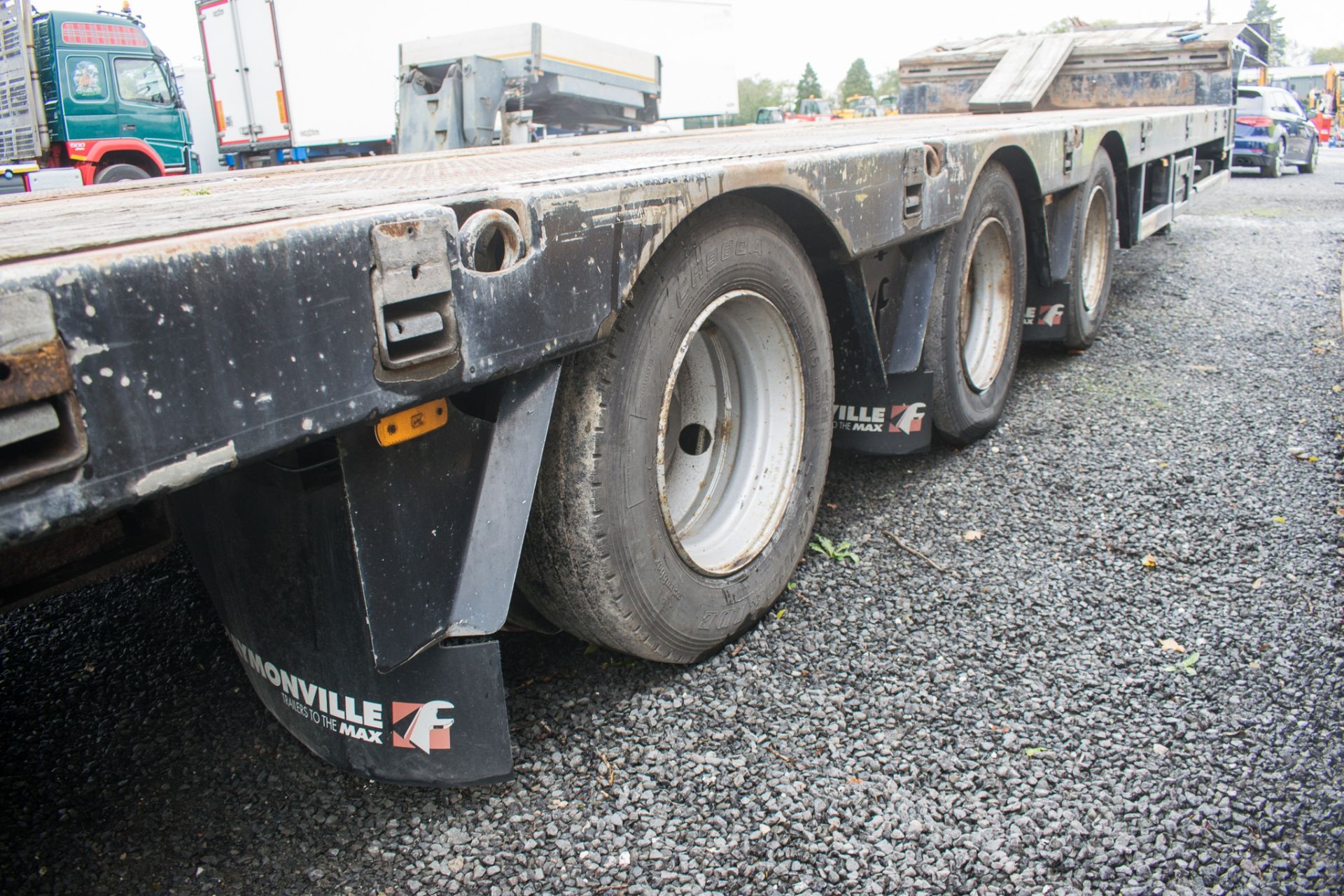 Faymonville STN-3U 13.6 metre step frame tri-axle low loader trailer  Year: 2010 S/N: 309100009291 - Image 9 of 12