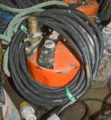 110 volt submersible water pump