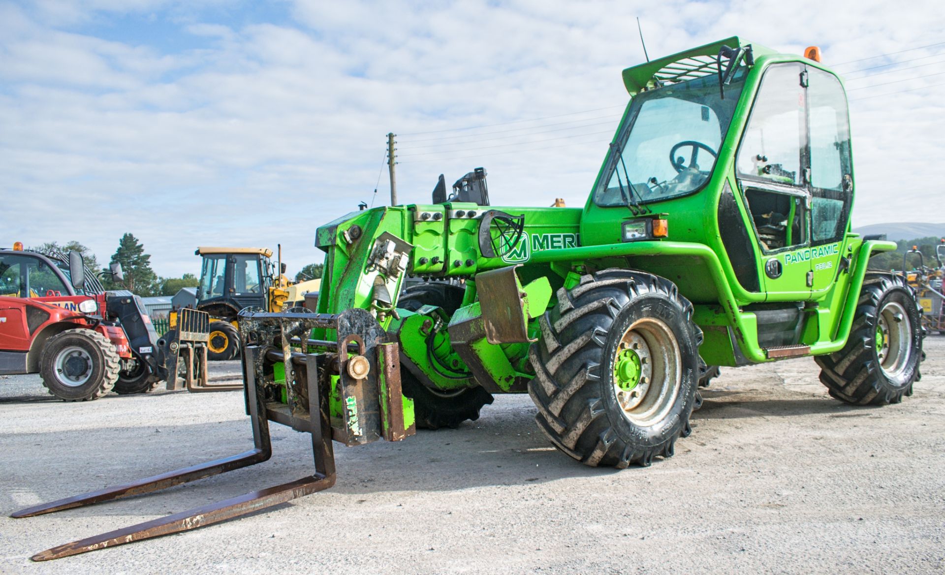 Merlo P38.12 12 metre telescopic handler  Year: 2011 S/N: 1343786 Recorded Hours: 7973 c/w V5 road