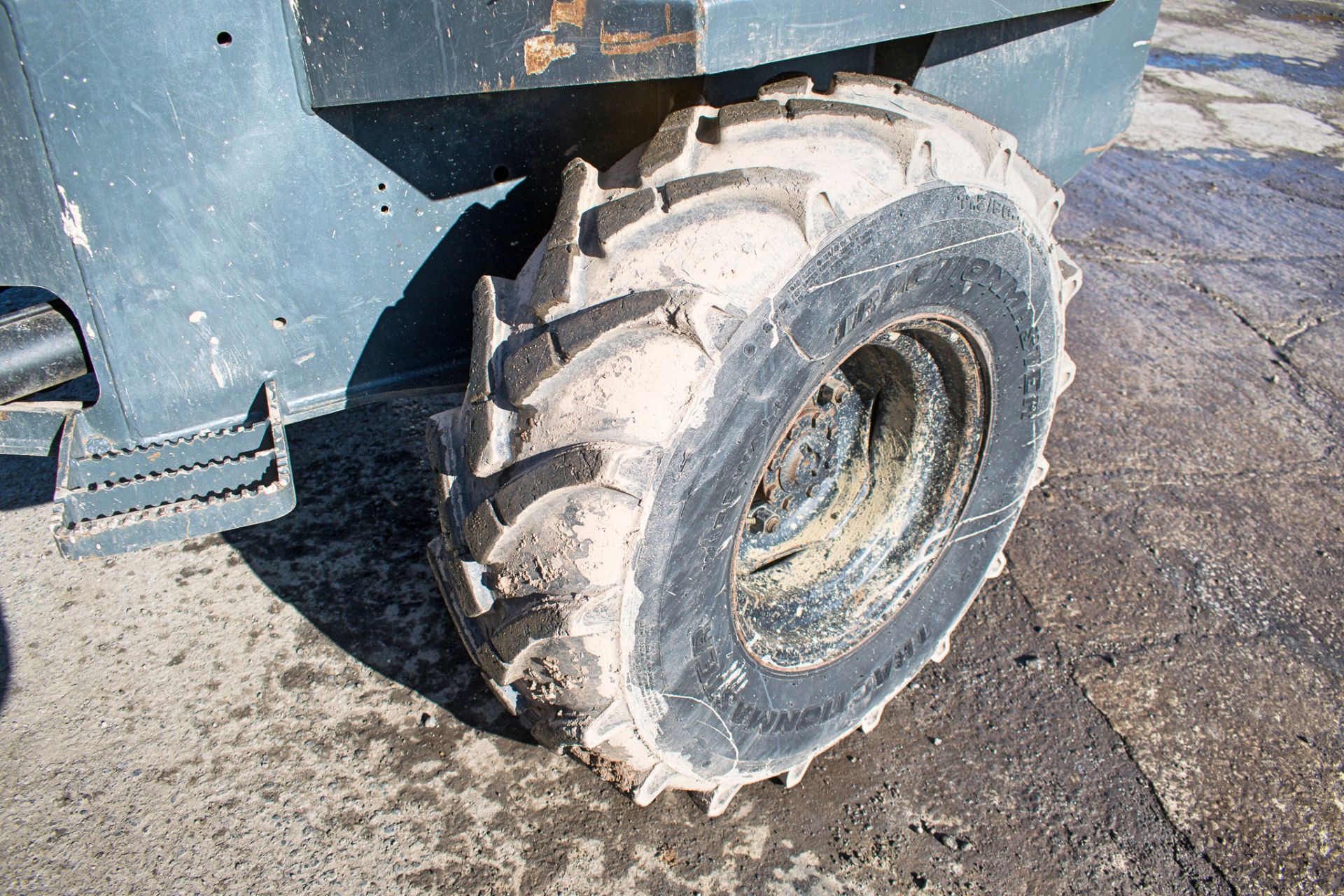 Benford Terex 3 tonne swivel skip dumper  Year:2003 S/N: E310AS314 Recorded hours: Clock blank  678 - Image 12 of 17