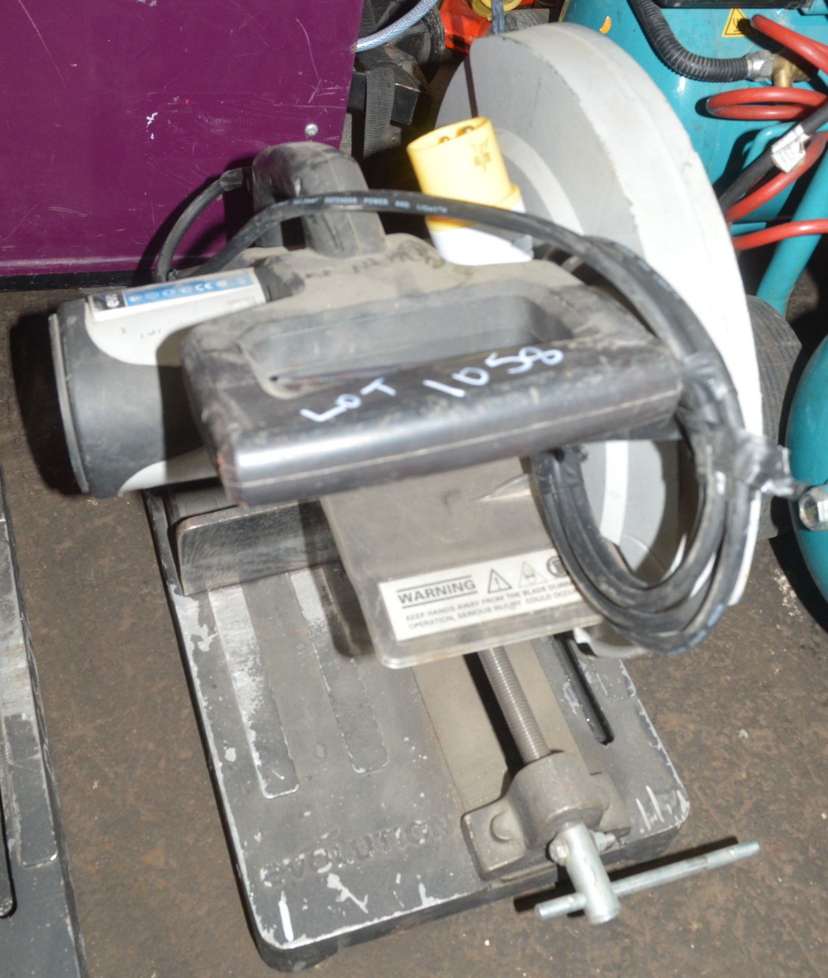 Evolution 110 volt chop saw