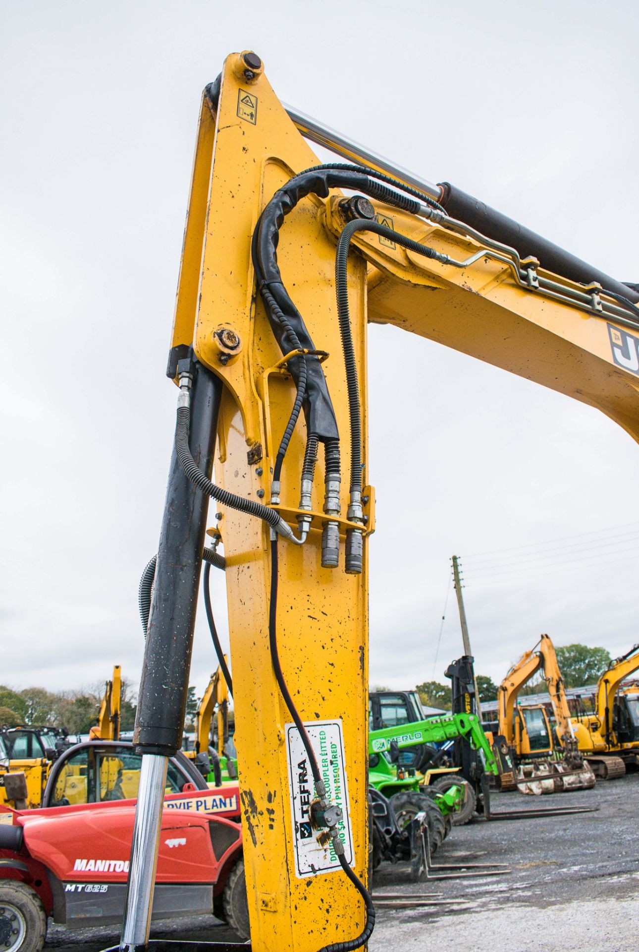 JCB 86C-1 9 tonne rubber tracked midi excavator  Year: 2014 S/N: 02249525 Recorded Hours: 5343 - Image 12 of 21