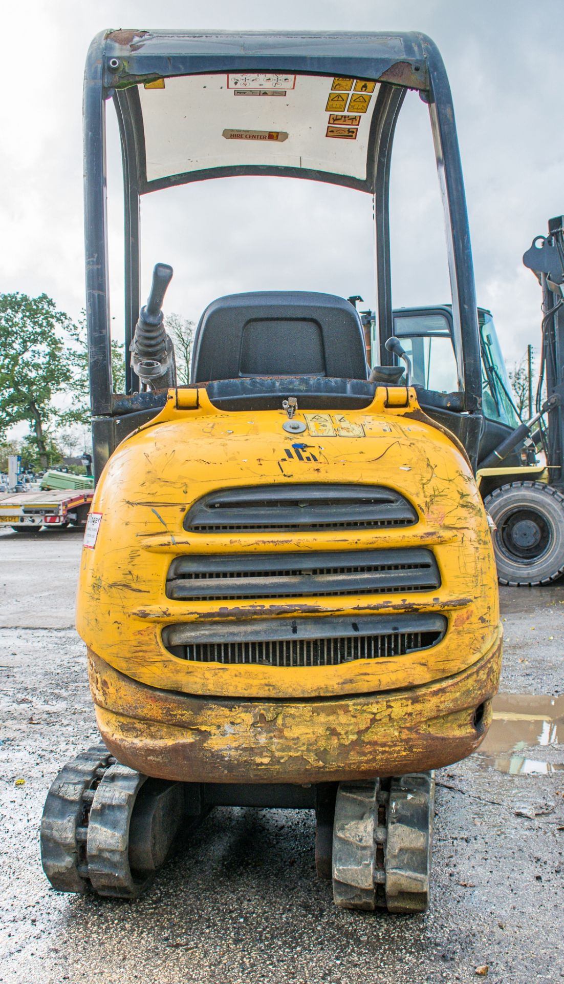 JCB 801.4 1.5 tonne rubber tracked excavator Year: 2006 S/N: 56717 blade, piped & 1 bucket ** Sold - Image 6 of 17