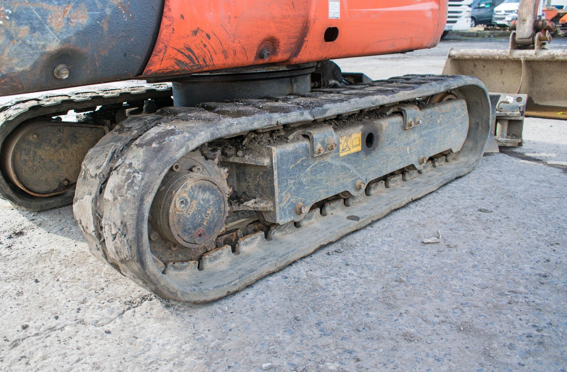 Kubota KX016-4 1.6 tonne rubber tracked mini excavator  Year: 2016  S/N: 60370 Recorded hours: - Image 9 of 17