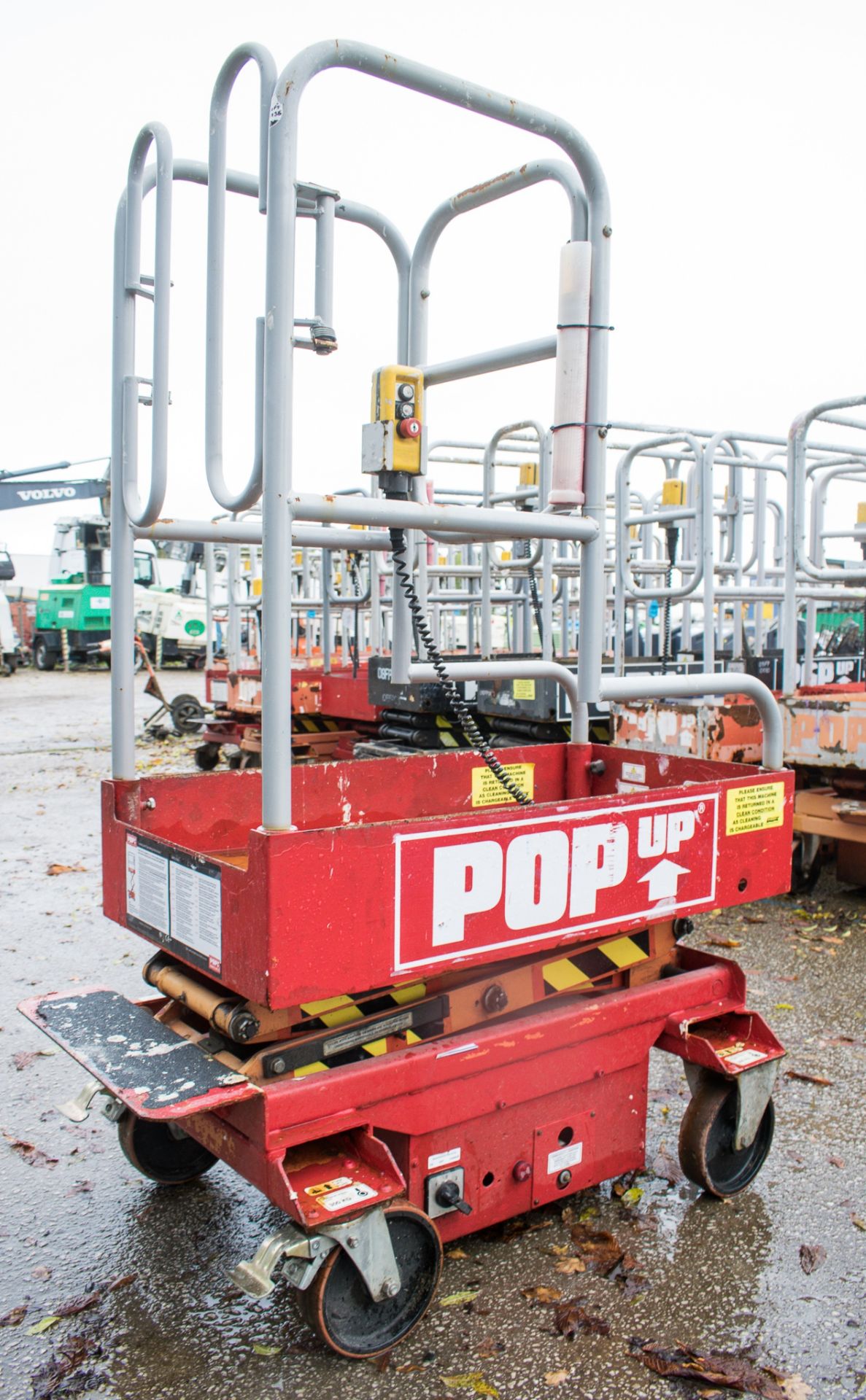 Pop-Up push along battery electric scissor lift - Image 2 of 6