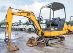 JCB 801.5 1.5 tonne rubber tracked excavator Year: 2001 S/N: 821916 Recorded Hours: