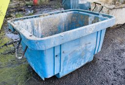 Plastic mortar tub