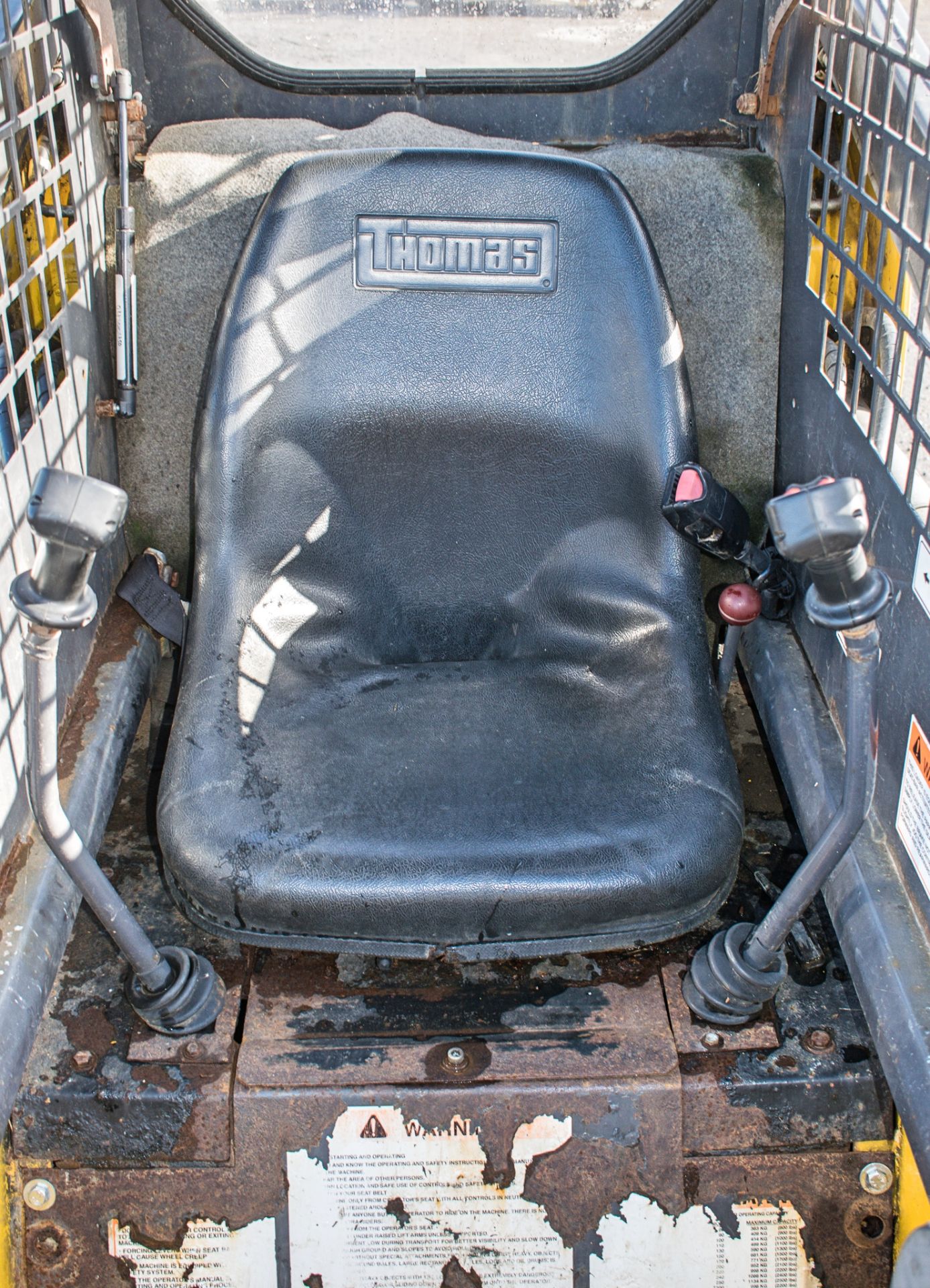Thomas 105 skid steer loader Year: 2010 S/N: LC100BCE/2008 Recorded Hours: 1319 S7247 - Image 11 of 12