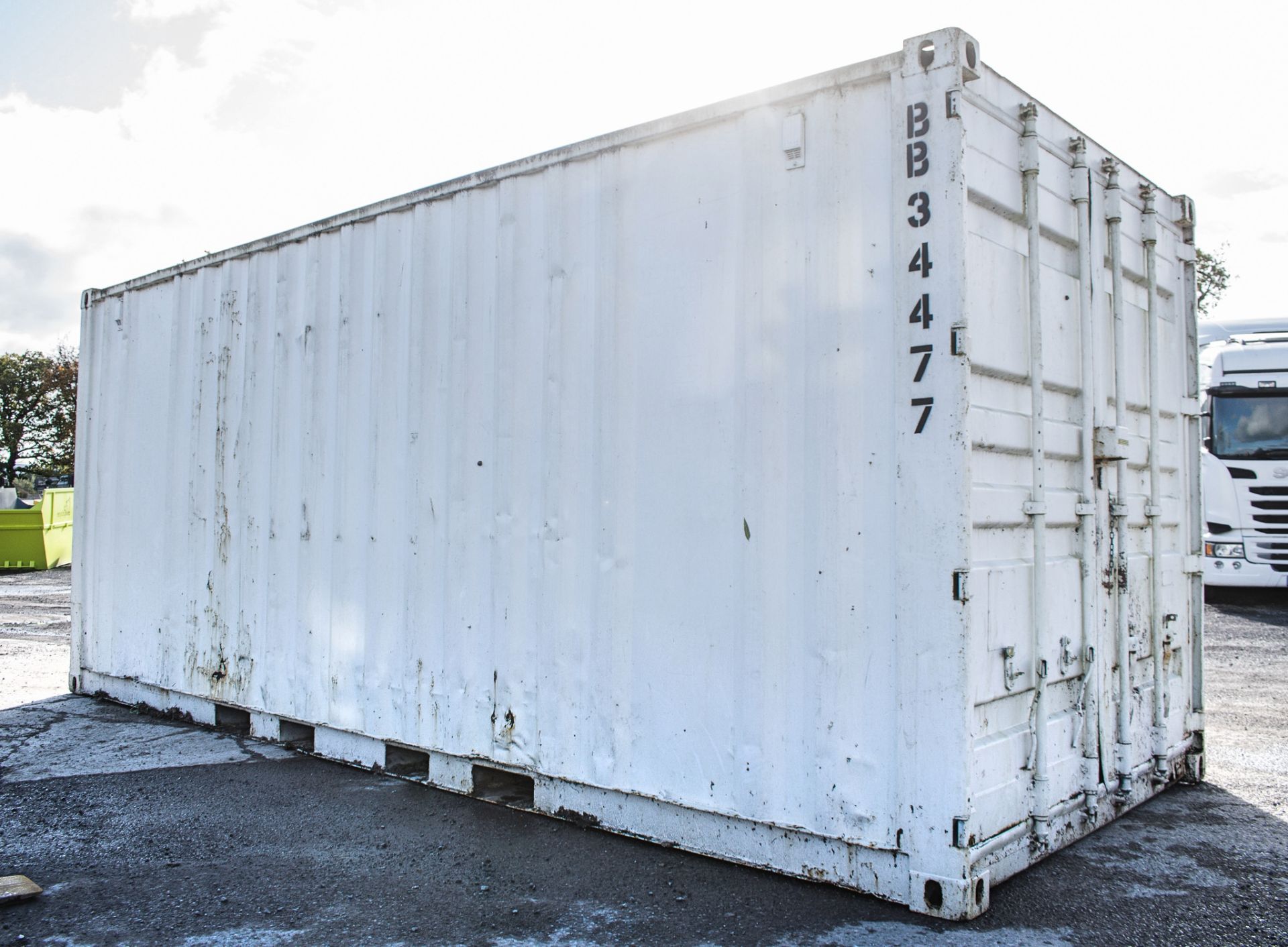 20 ft x 8 ft steel shipping container BB34477 - Bild 4 aus 7