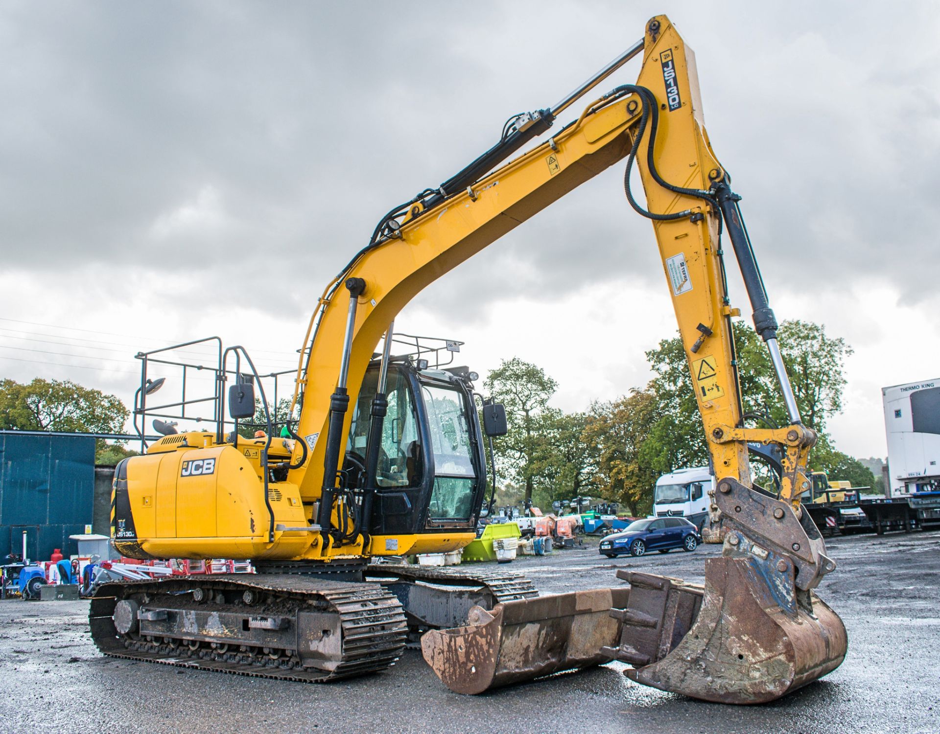 JCB JS130 LC 14 tonne steel tracked excavator Year: 2015 S/N: 2134749 Recorded Hours: 4658 auxillary - Image 2 of 22