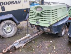 SULLAIR 48K diesel driven mobile air compressor Year: 20017 S/N: 48885 Recorded hours: 867 1013