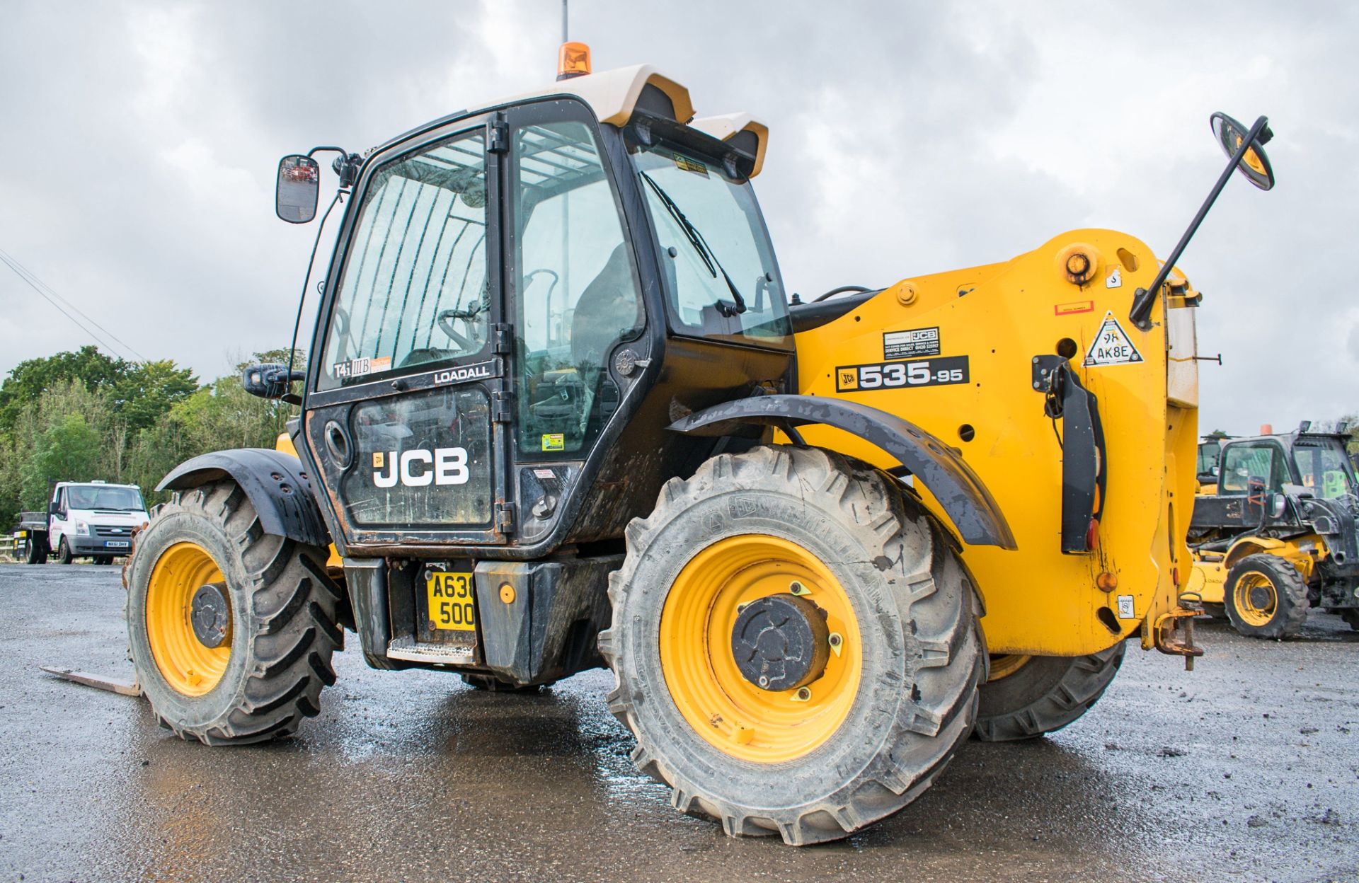 JCB 535-95 9.5 metre telescopic handler Year: 2014 S/N: 2342130 Recorded Hours: 1848 A638500 - Image 3 of 19