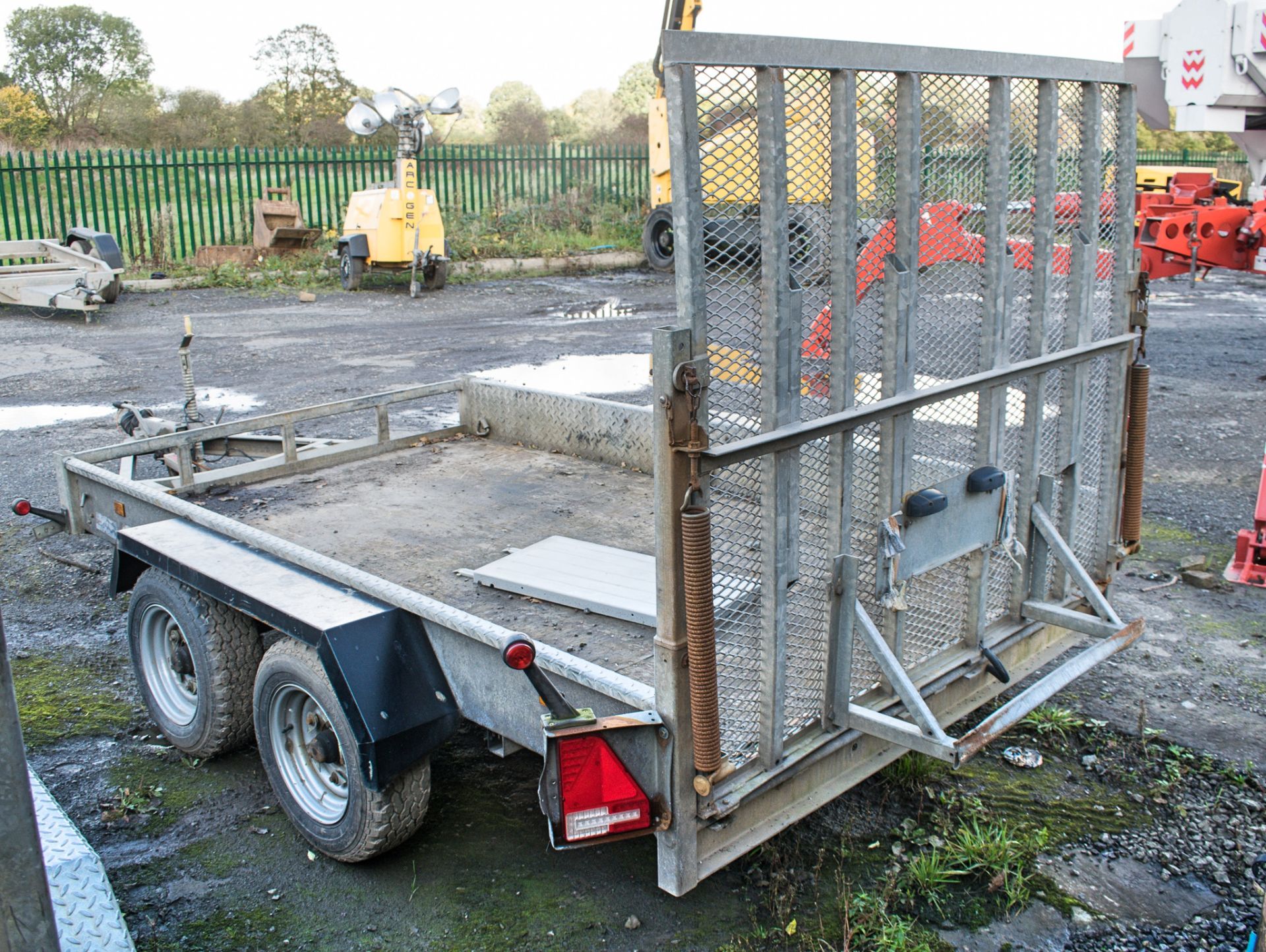 Indespension 10 ft x 5 ft tandem axle plant trailer  A619645 - Image 2 of 2