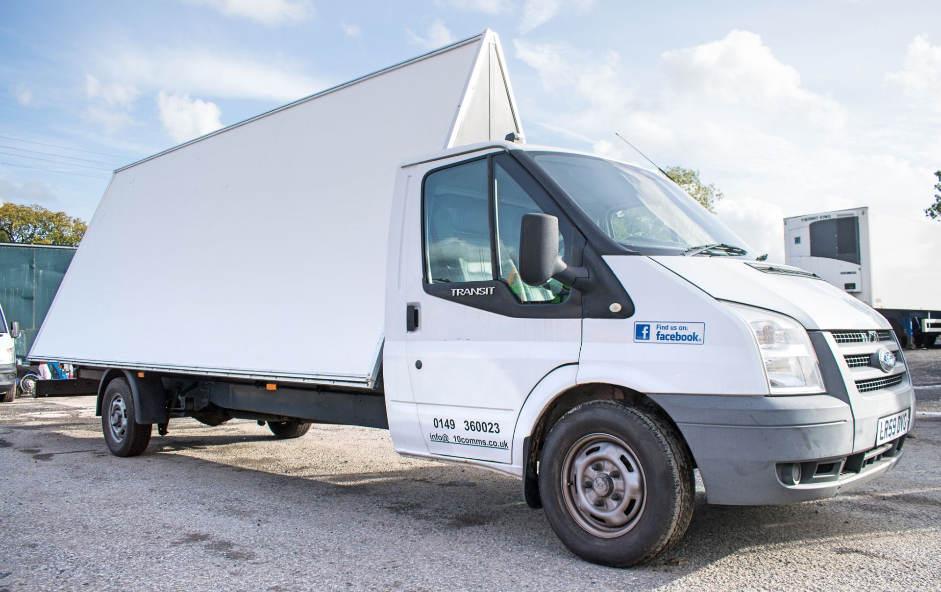 Ford Transit XLWB advertisement hoarding vehicle  Registration Number: LR59 DVG Date of - Image 2 of 12