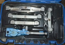 Geberit pipe bending kit c/w carry case