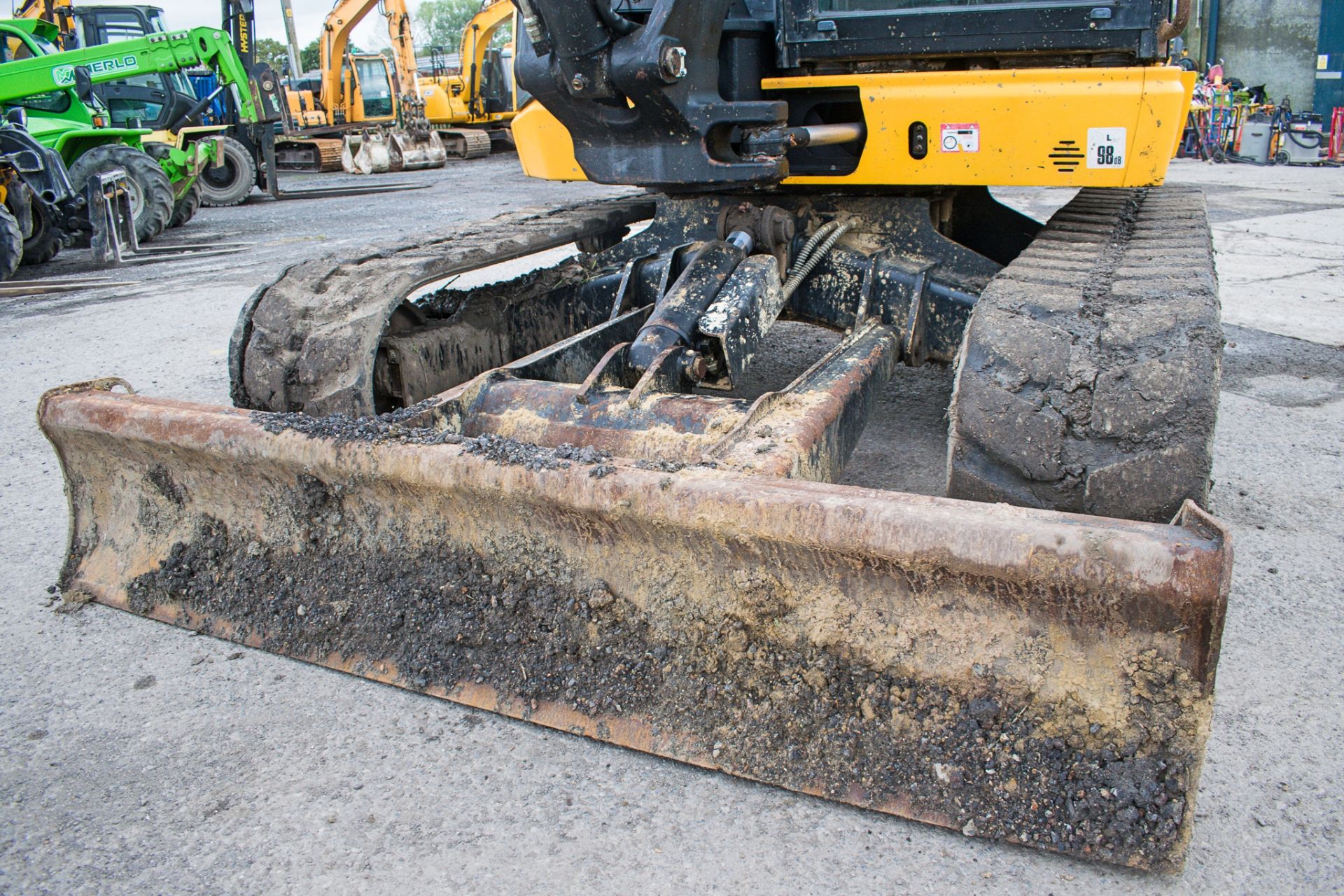 JCB 86C-1 9 tonne rubber tracked midi excavator  Year: 2014 S/N: 02249525 Recorded Hours: 5343 - Bild 16 aus 21