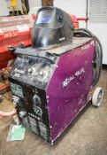 Xcalibur Eurostar 225 240v mig welder c/w mask