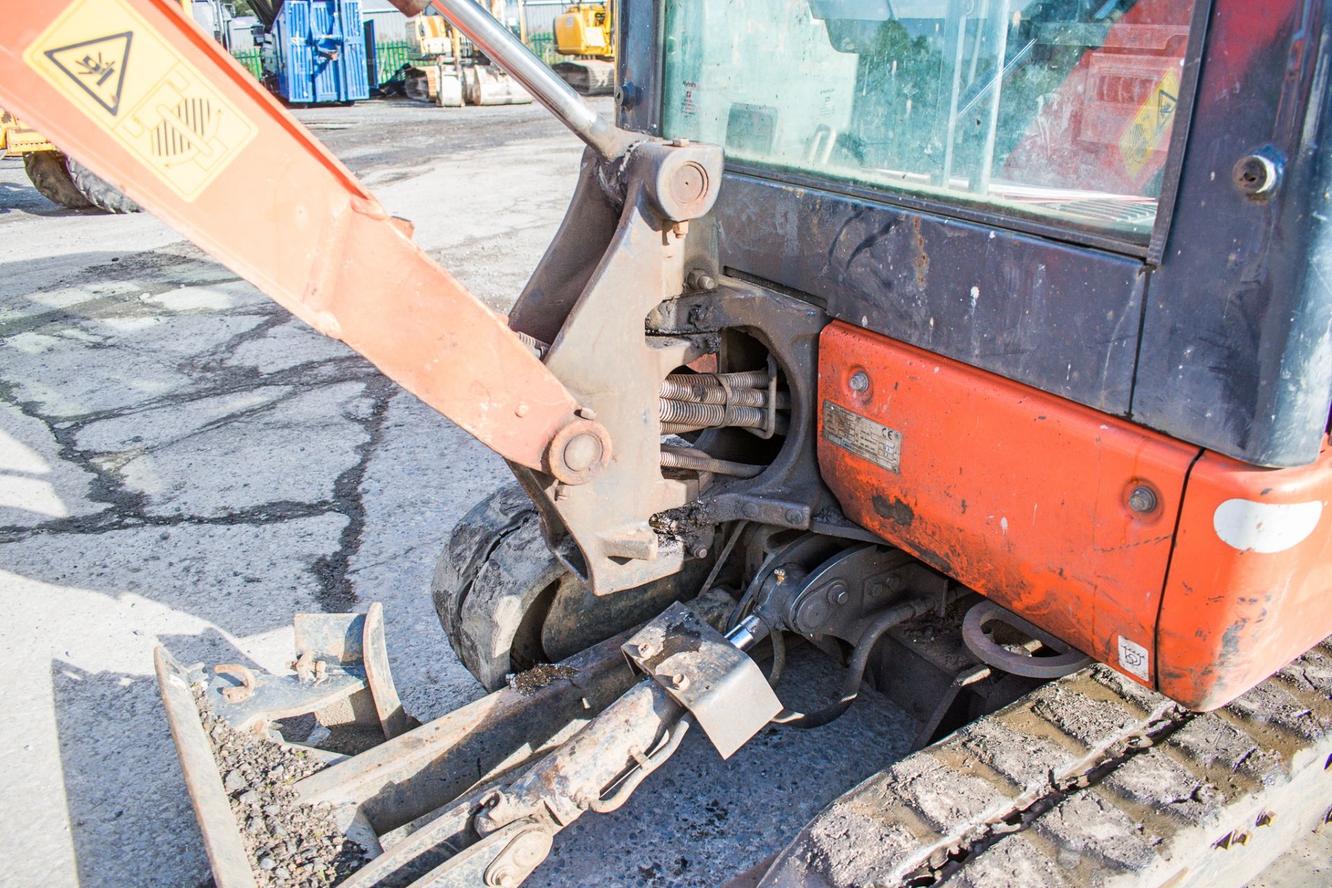 Kubota KX016-4 1.6 tonne rubber tracked mini excavator  Year: 2016  S/N: 60370 Recorded hours: - Image 14 of 17