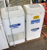 2 - Honeywell 240v air conditioning units