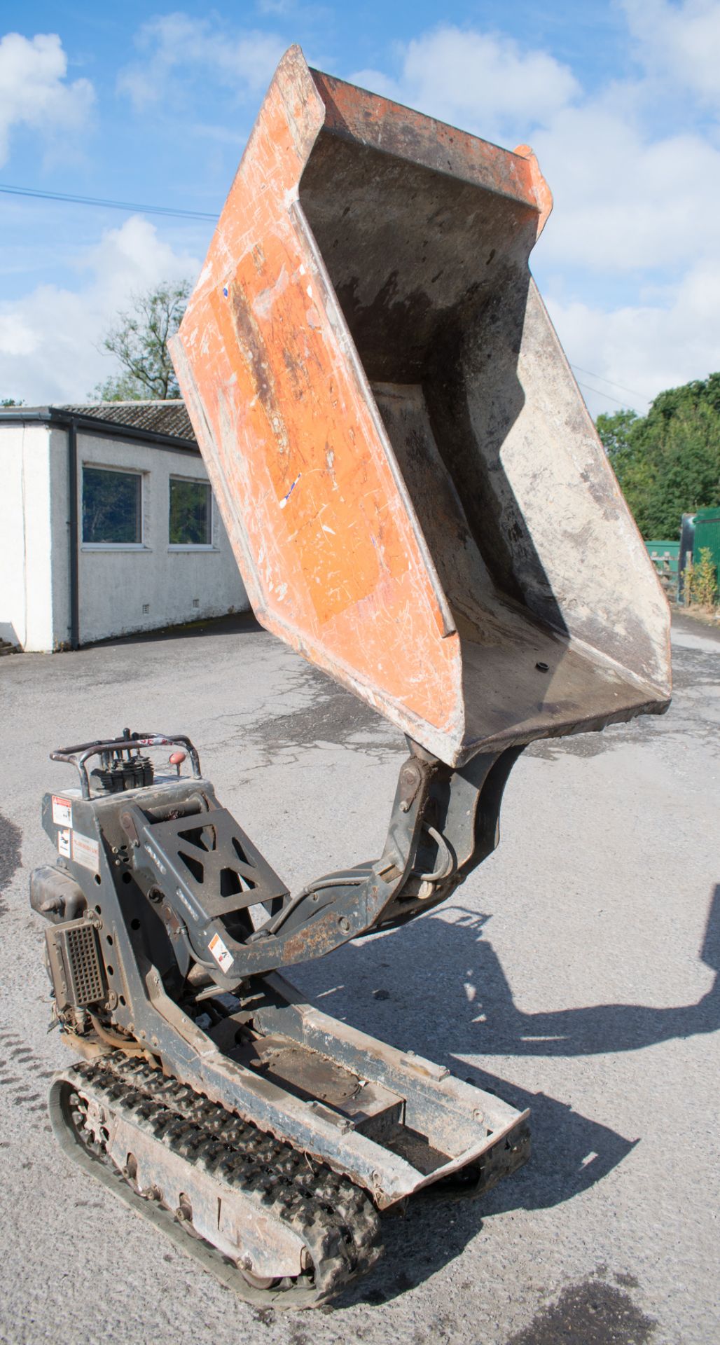 Cormidi C6.50 TWHTD diesel driven walk behind rubber tracked high tip dumper  Year: 2007 S/N: