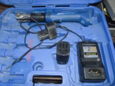 Klauke cordless pipe press machine  c/w carry case