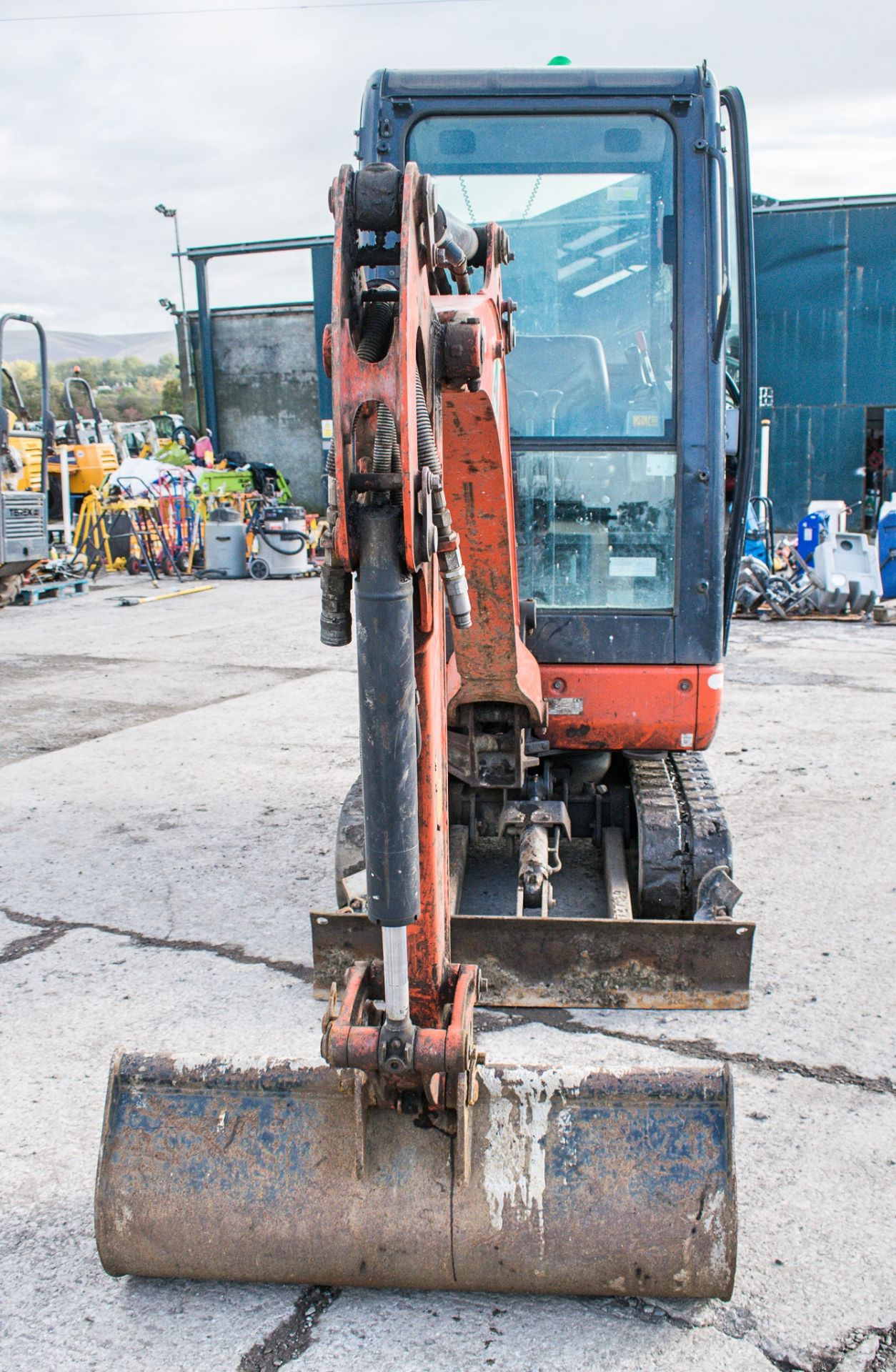 Kubota KX016-4 1.6 tonne rubber tracked mini excavator  Year: 2016  S/N: 60370 Recorded hours: - Image 5 of 17