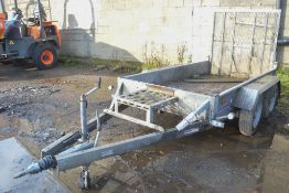 Indespension 8 ft x 4 ft tandem axle plant trailer A788644