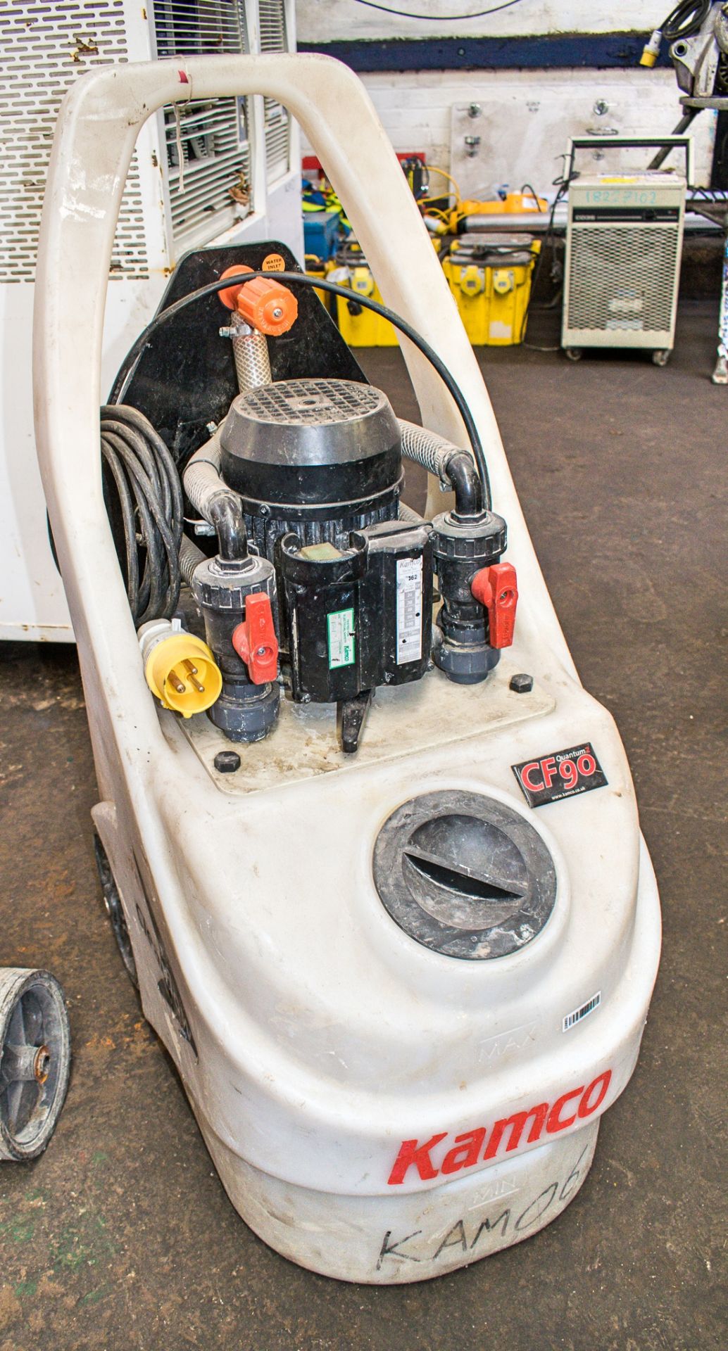 Kamco CF90 110v power flushing unit