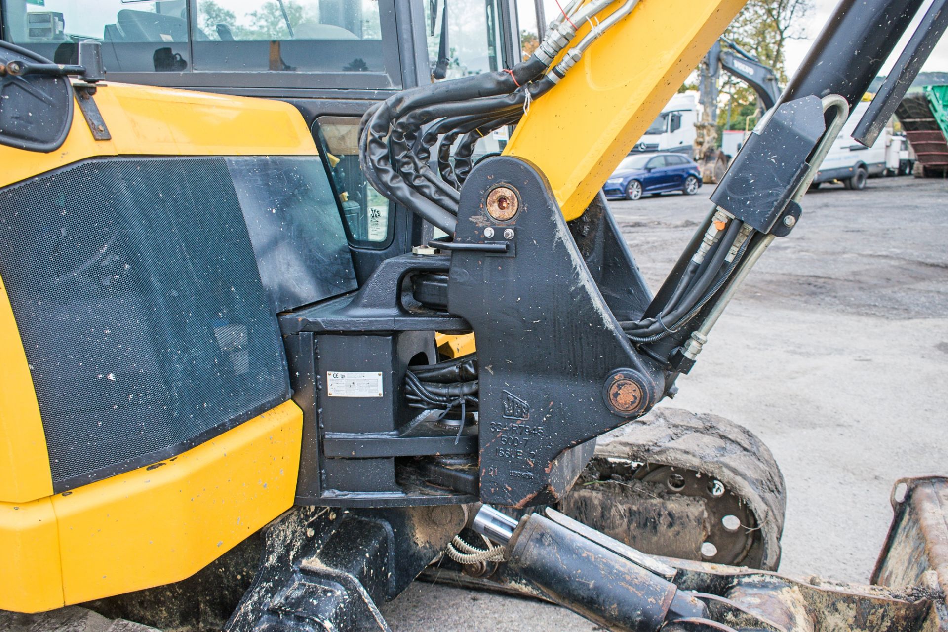 JCB 86C-1 9 tonne rubber tracked midi excavator  Year: 2014 S/N: 02249525 Recorded Hours: 5343 - Image 11 of 21