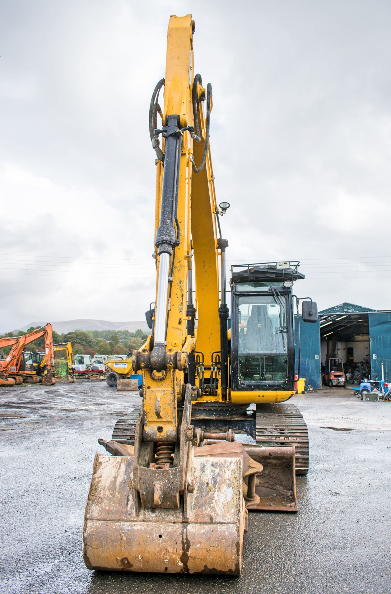 JCB JS130 LC 14 tonne steel tracked excavator Year: 2014 S/N: 2134023 Recorded Hours: 6798 auxillary - Bild 5 aus 22