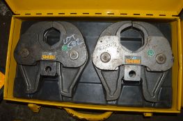 2 - REMS ppe press jaws Complete with carry case