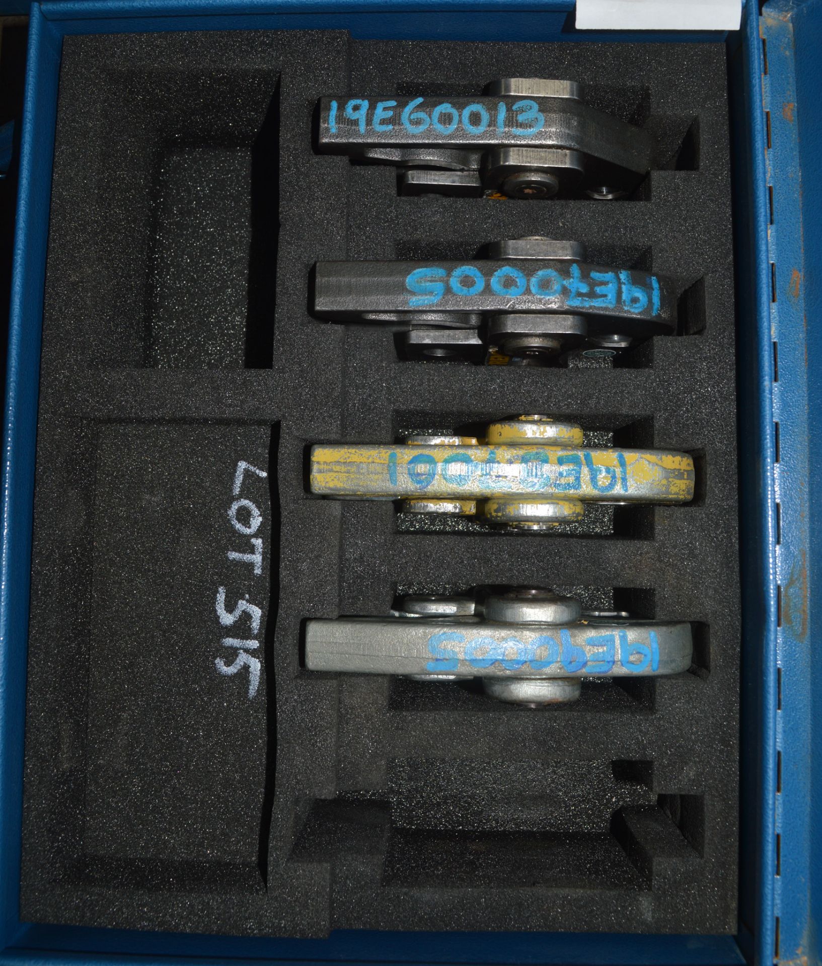 Pipe press tooling c/w carry case