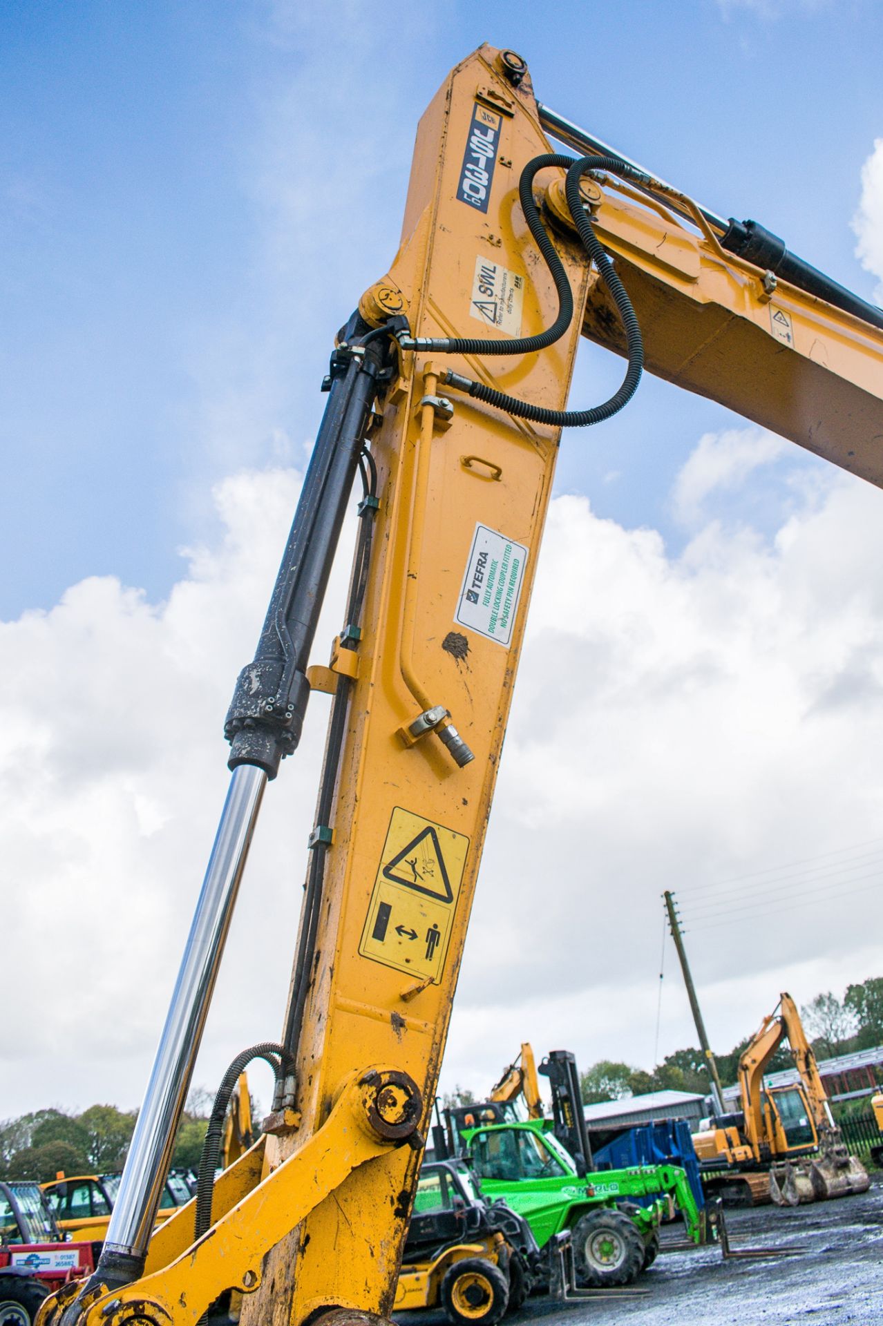 JCB JS130 LC 14 tonne steel tracked excavator Year: 2014 S/N: 2441322 Recorded Hours: 5921 auxillary - Bild 16 aus 23