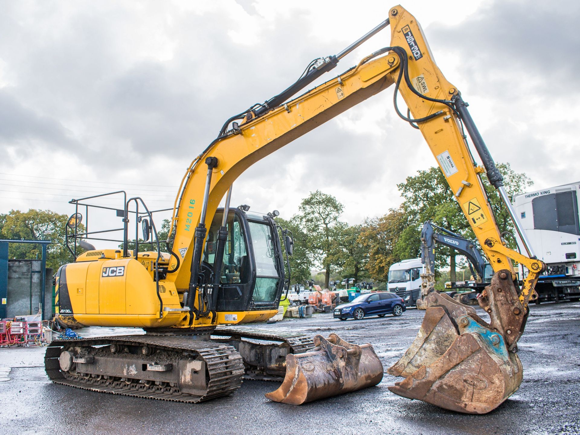 JCB JS130 LC 14 tonne steel tracked excavator Year: 2014 S/N: 2441322 Recorded Hours: 5921 auxillary - Image 2 of 23