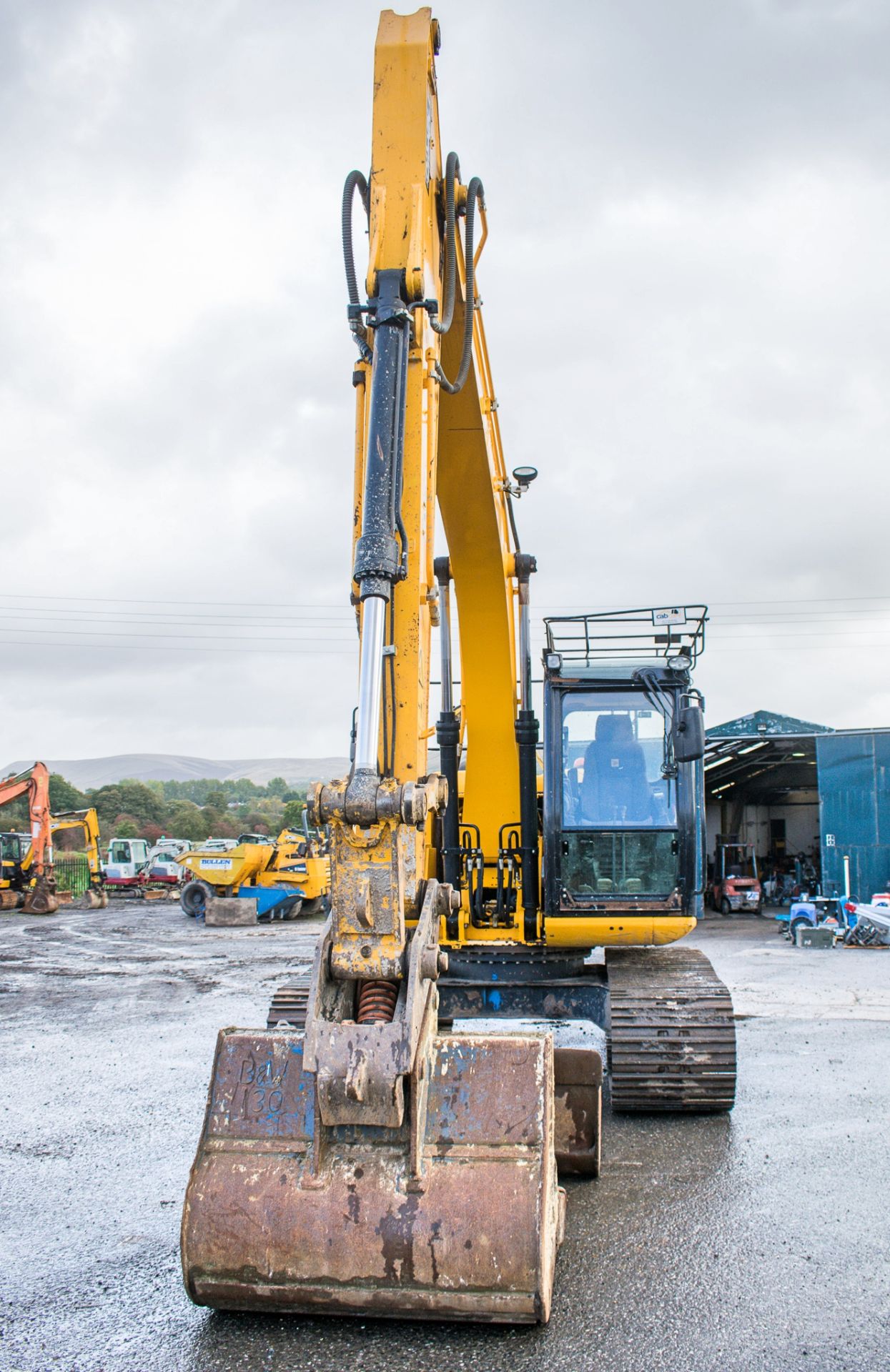 JCB JS130 LC 14 tonne steel tracked excavator Year: 2015 S/N: 2134749 Recorded Hours: 4658 auxillary - Bild 5 aus 22