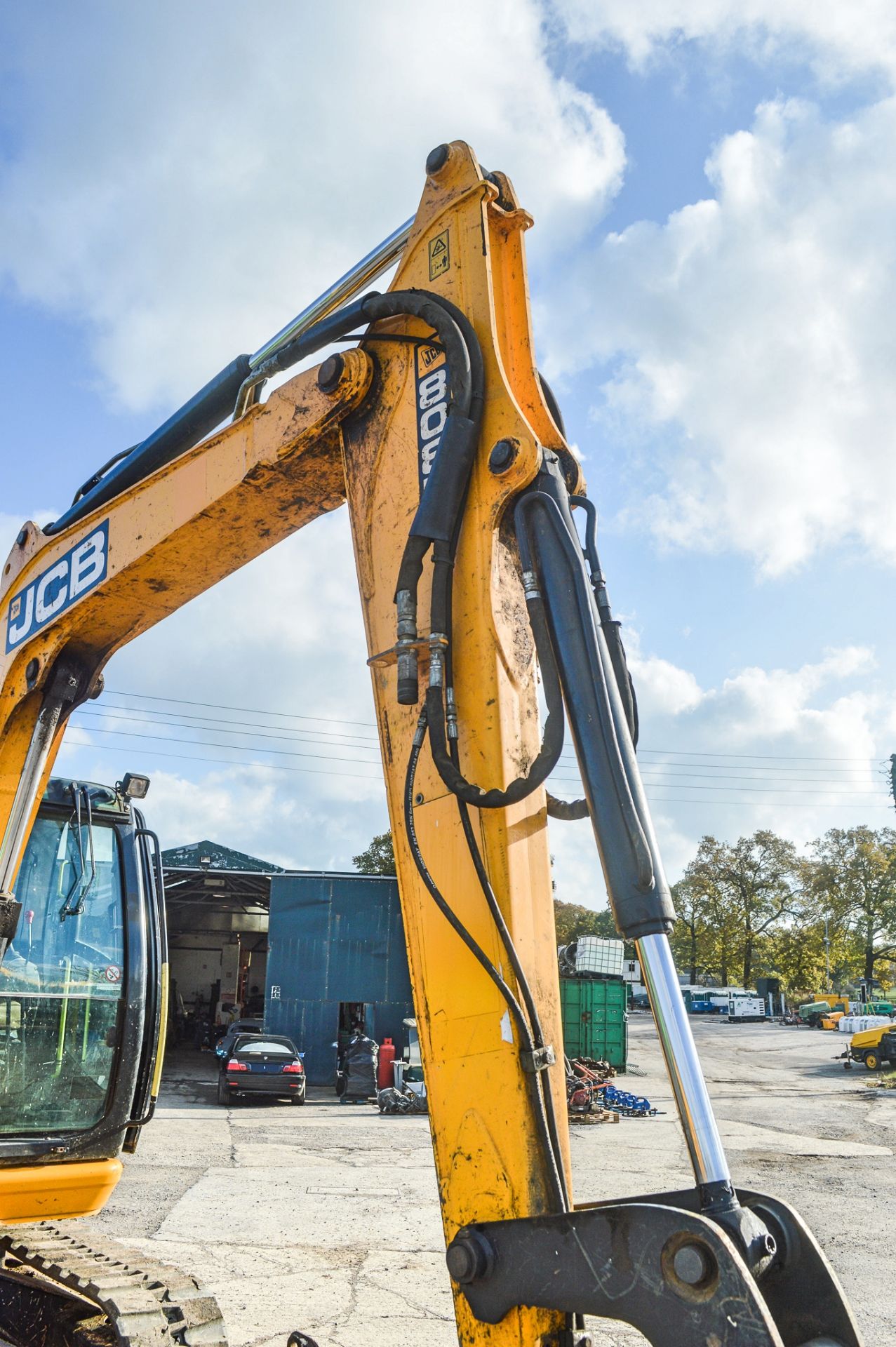 JCB 8085 ZTS 8.5 tonne rubber tracked midi excavator Year: 2012 S/N: 1072502 Recorded Hours: 3250 - Image 13 of 24