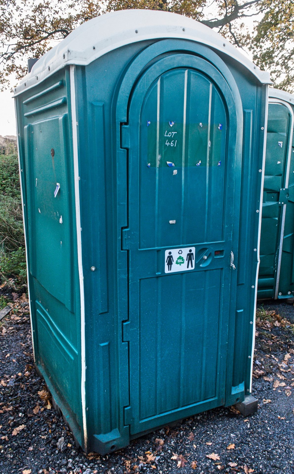 Plastic portable site toilet TS10124