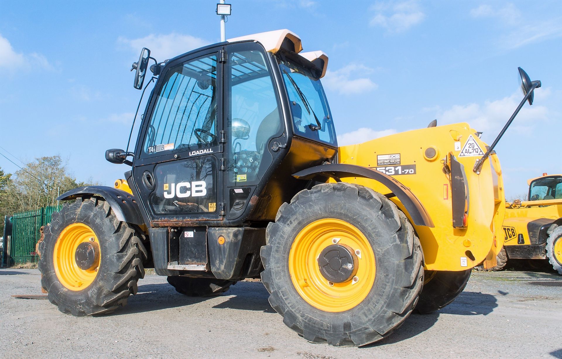 JCB 531-70 7 metre telescopic handler - Image 3 of 19