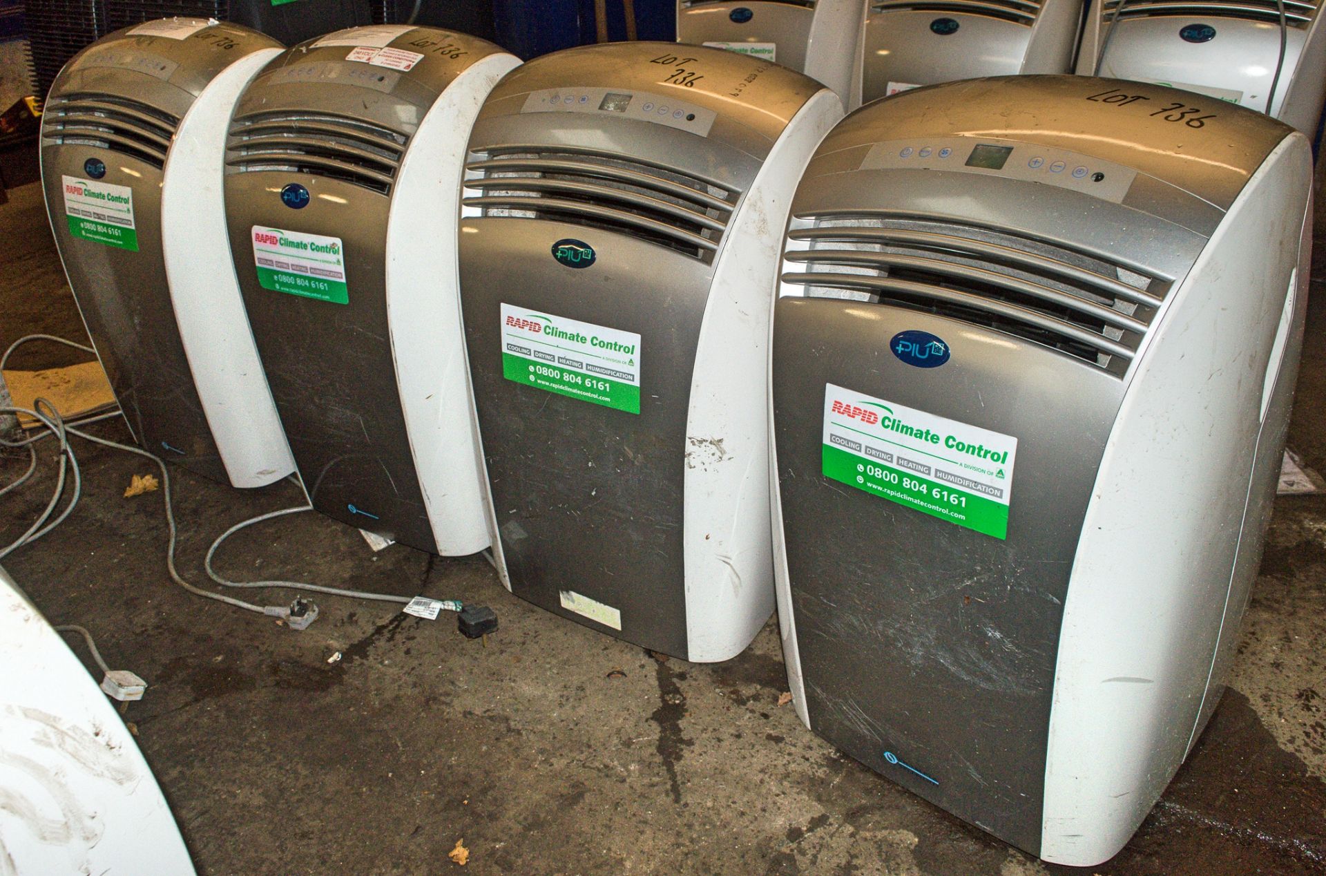 4 - 240v air conditioning units