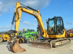 JCB 8085 ZTS 8.5 tonne rubber tracked midi excavator Year: 2012 S/N: 1072502 Recorded Hours: 3250