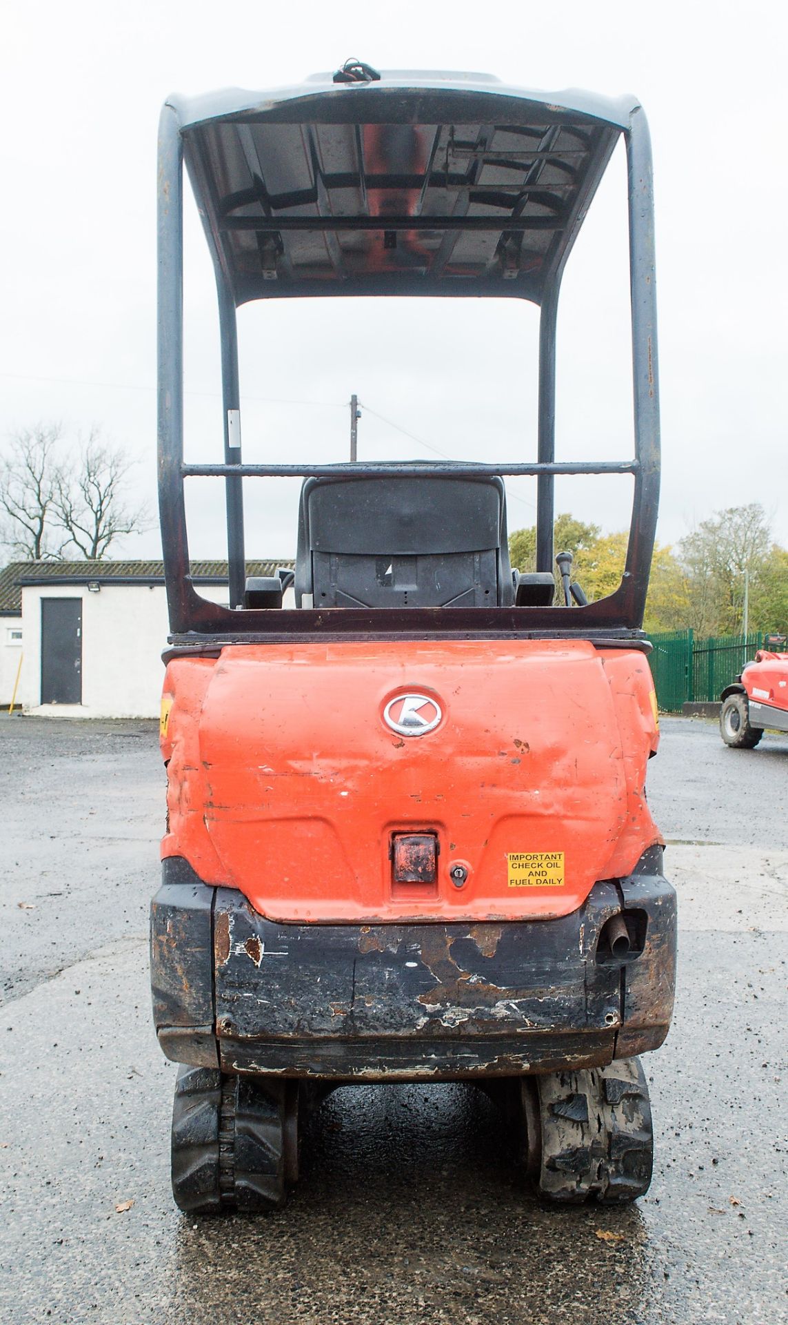 Kubota KX015-4 1.5 tonne rubber tracked mini excavator Year: 2011 S/N: 55607 Recorded Hours: 2768 - Image 6 of 20