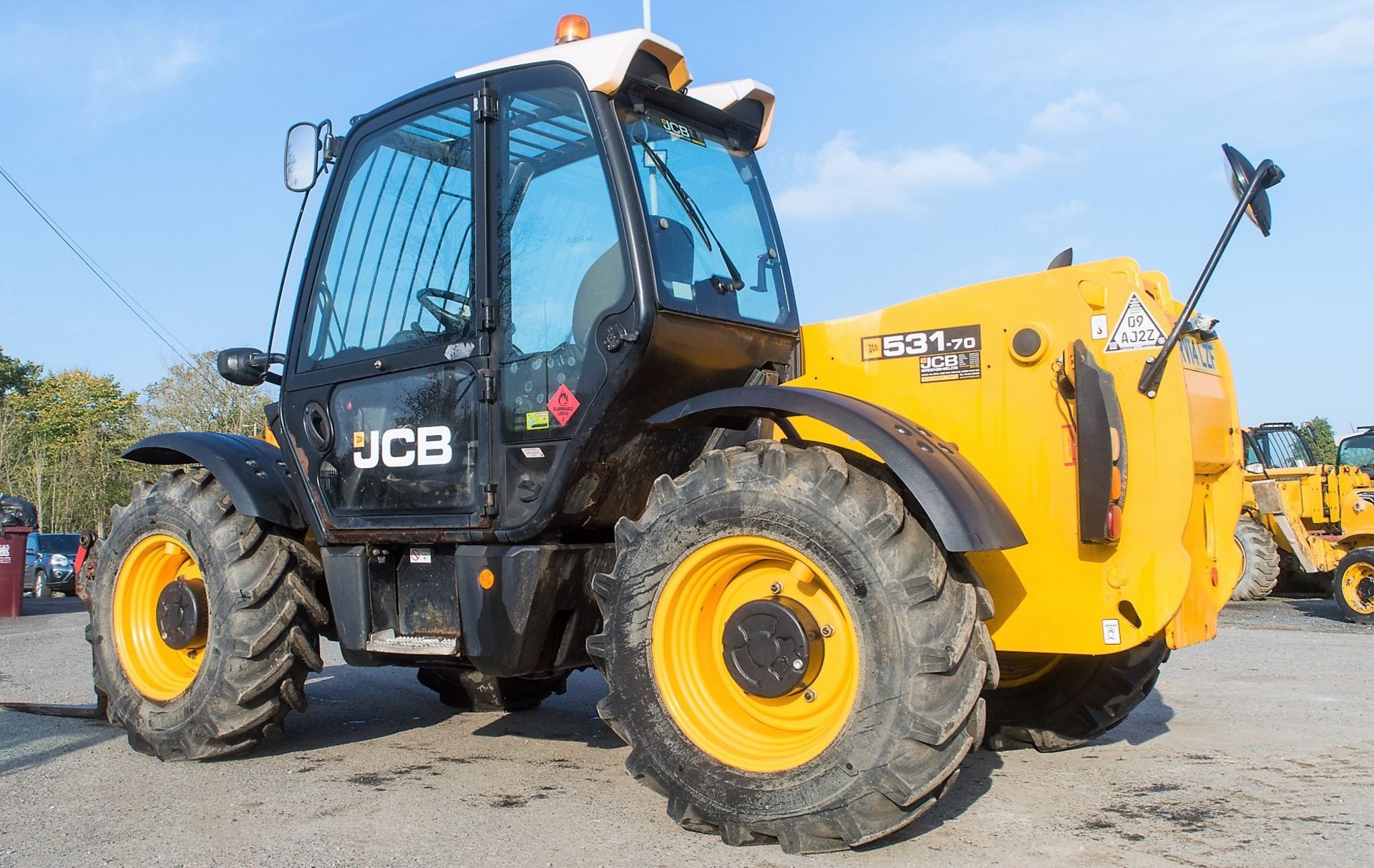 JCB 531-70 7 metre telescopic handler Year: 2014 S/N: 2337068 Recorded Hours: 1198 A627477 - Bild 3 aus 19