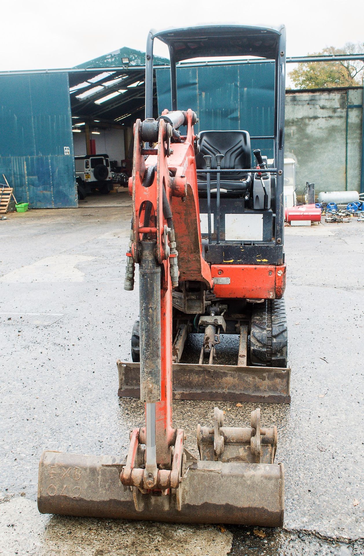 Kubota KX015-4 1.5 tonne rubber tracked mini excavator Year: 2011 S/N: 55607 Recorded Hours: 2768 - Image 5 of 20