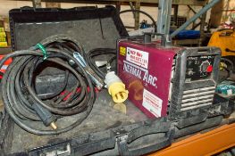 Thermal Arc 110v invertor welder c/w carry case ** Top loose **