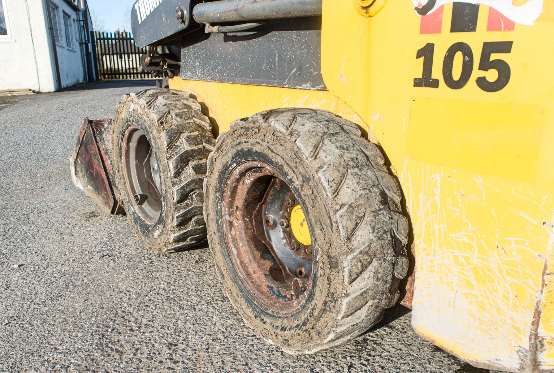 Thomas 105 skidsteer loader Year: 2008 S/N: 2148 Recorded Hours: 1488 SHC7259 - Image 7 of 12